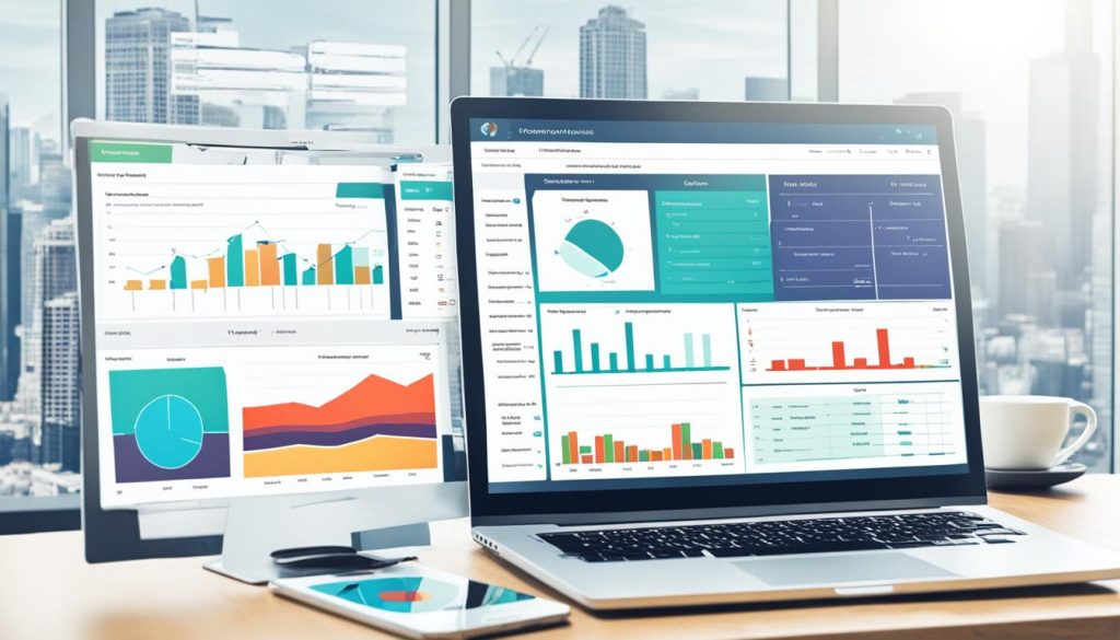 Análise de indicadores e KPIs para eficiência empresarial