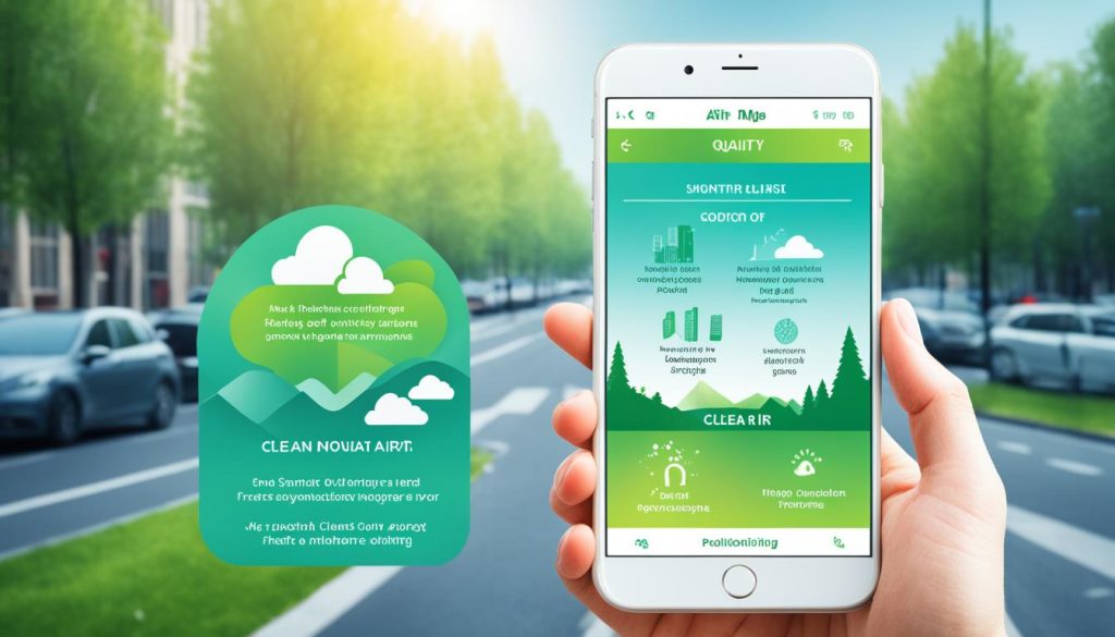 Aplicativos de monitoramento da qualidade do ar