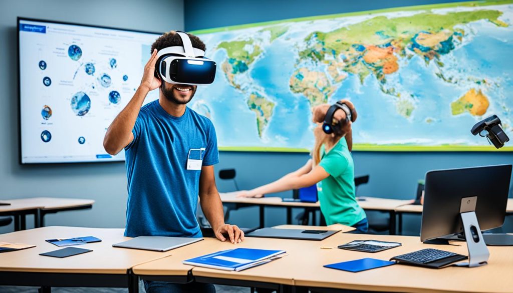 Aplicativos de realidade virtual para educação