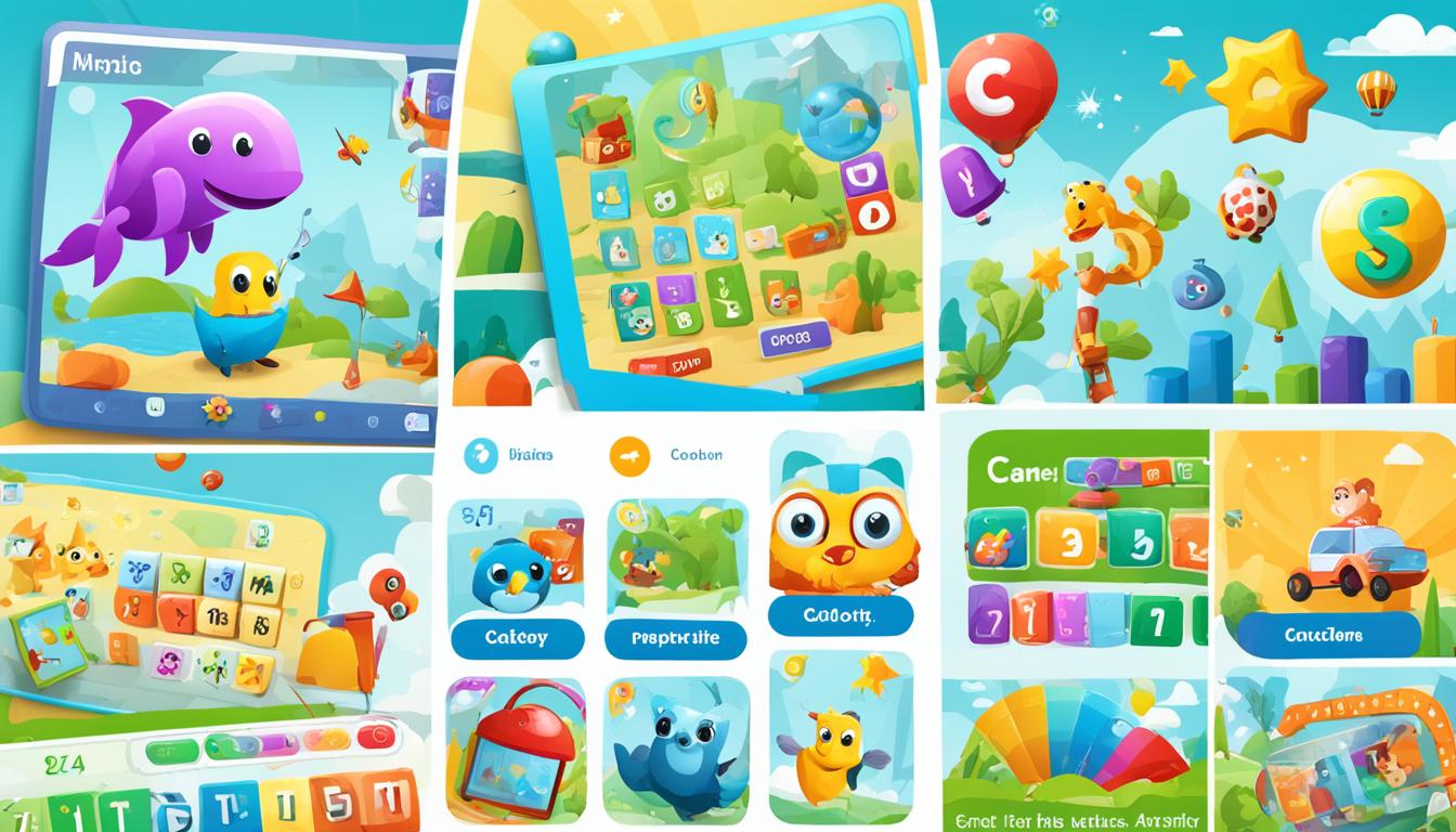 Apps de jogos educativos para crianças