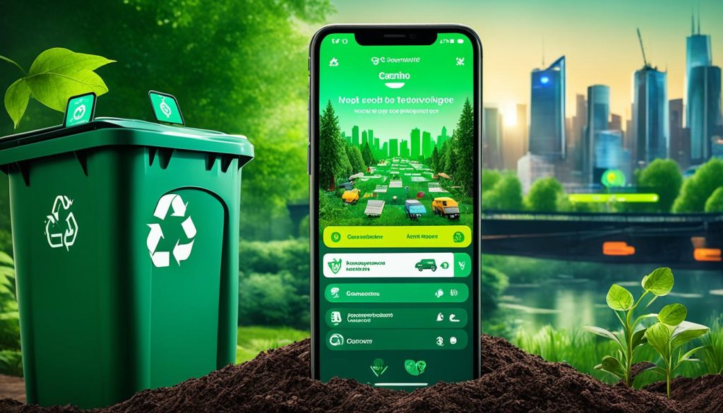 Apps de monitoramento de resíduos e gamificação na gestão ambiental