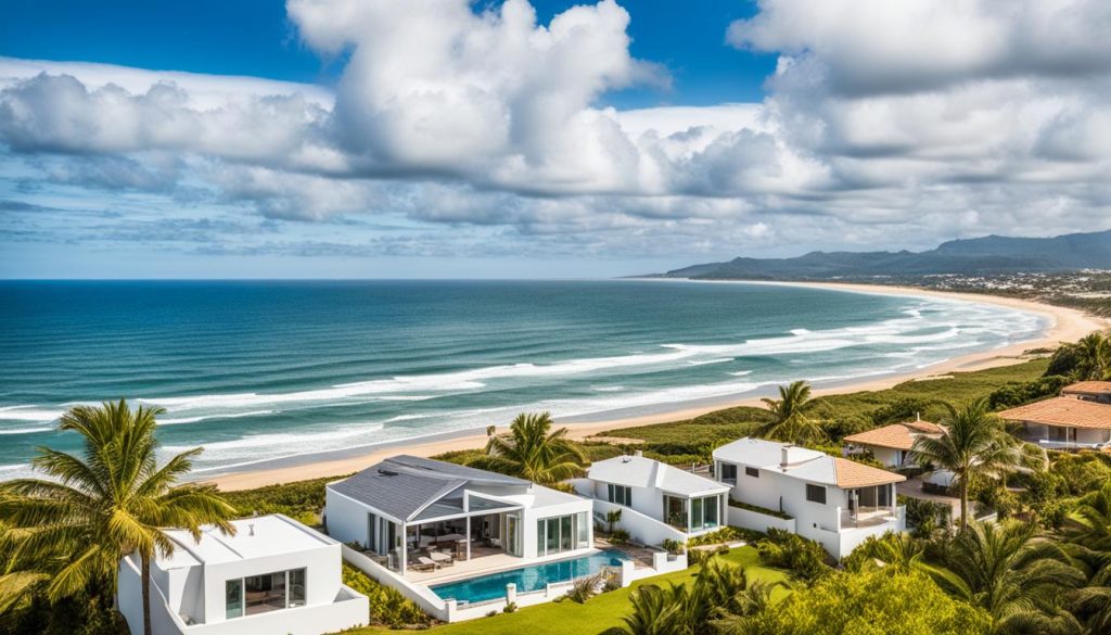 Casas de férias no litoral brasileiro