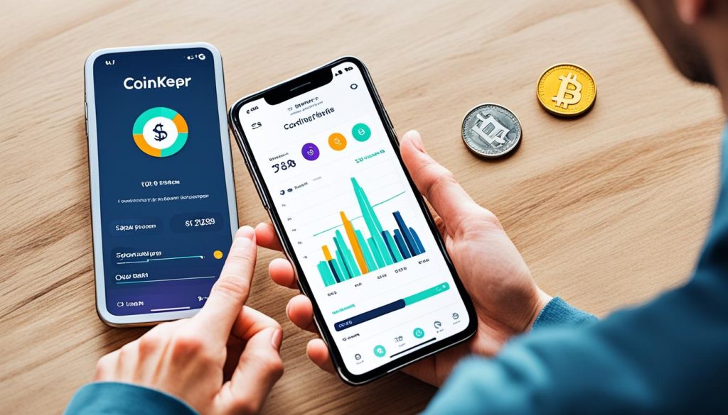 CoinKeeper gestão financeira