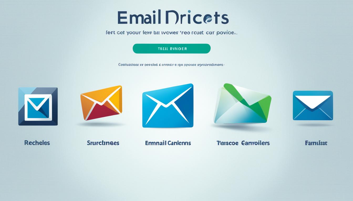 Comparativo de serviços de e-mail