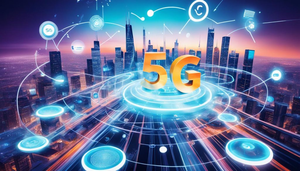 Conectividade com 5G prometendo uma nova era digital