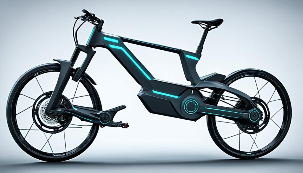 Design inovador em bicicletas elétricas modulares