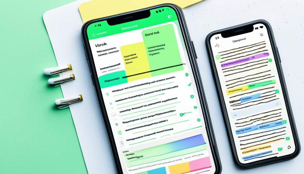 Evernote, notas organizadas, aplicativos de produtividade