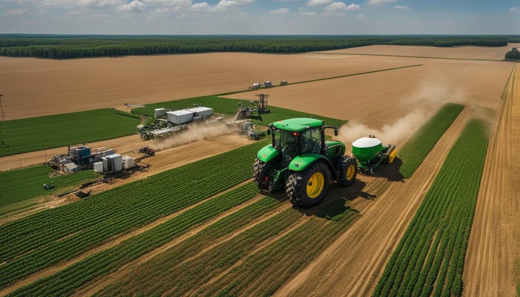 Ferramentas tecnológicas agrícolas como GPS e estações meteorológicas aumentam a produtividade e eficiência na agricultura