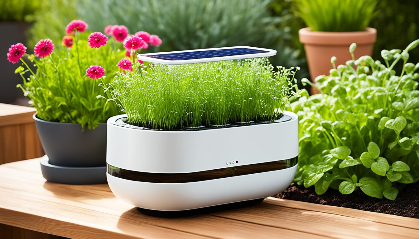 Gadgets de jardinagem inteligente