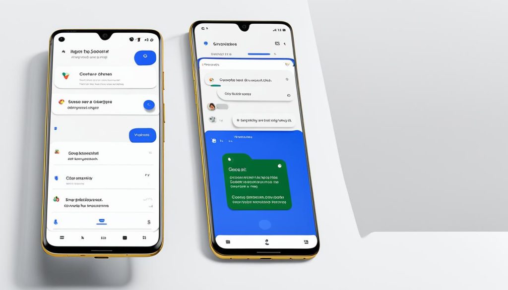 Google Assistente em dispositivos móveis