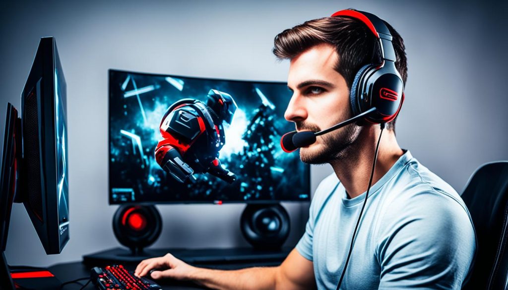 Headset Gamer com Redução de Ruído