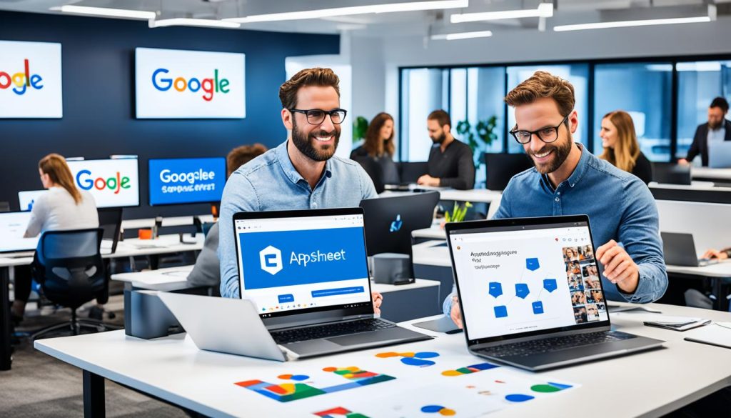 Integração de Ferramentas Google AppSheet para Produtividade Empresarial