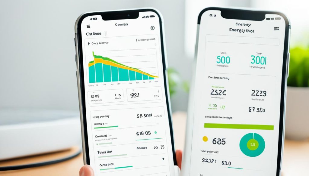 Interface de Aplicativo para Monitoramento de Consumo de Eletricidade