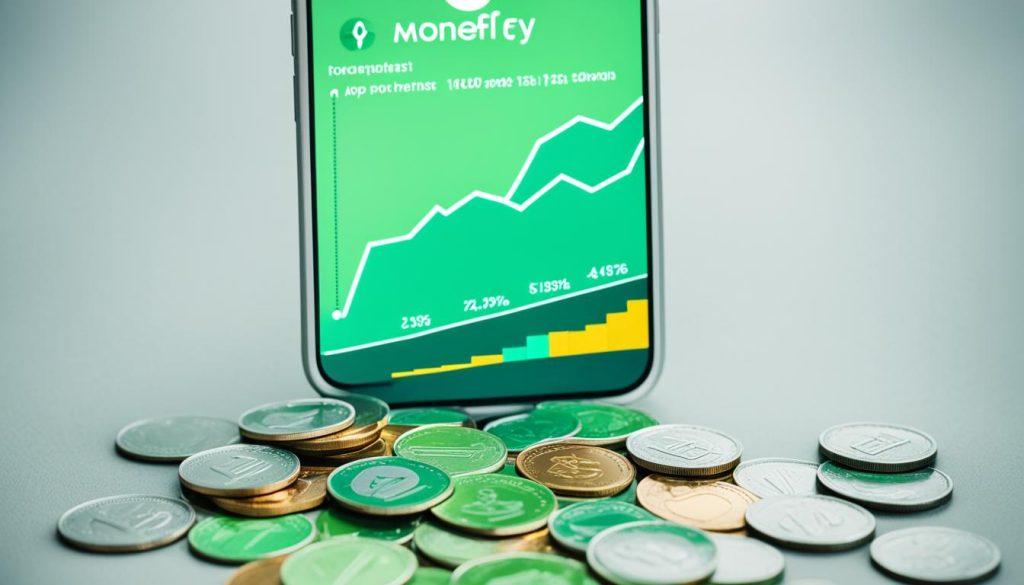 Monefy aplicativo de gestão financeira