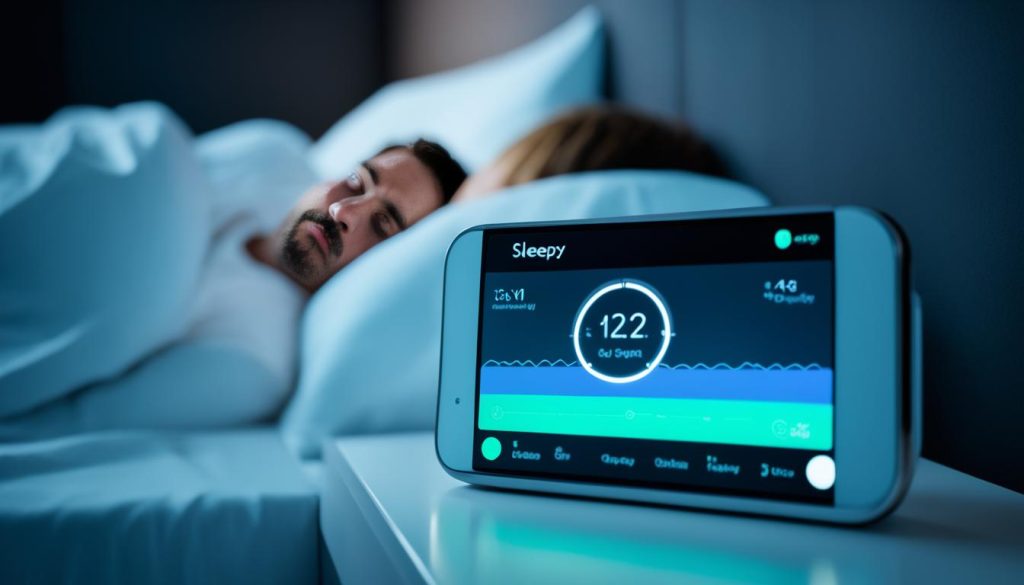 Sleepzy app como monitor de sono