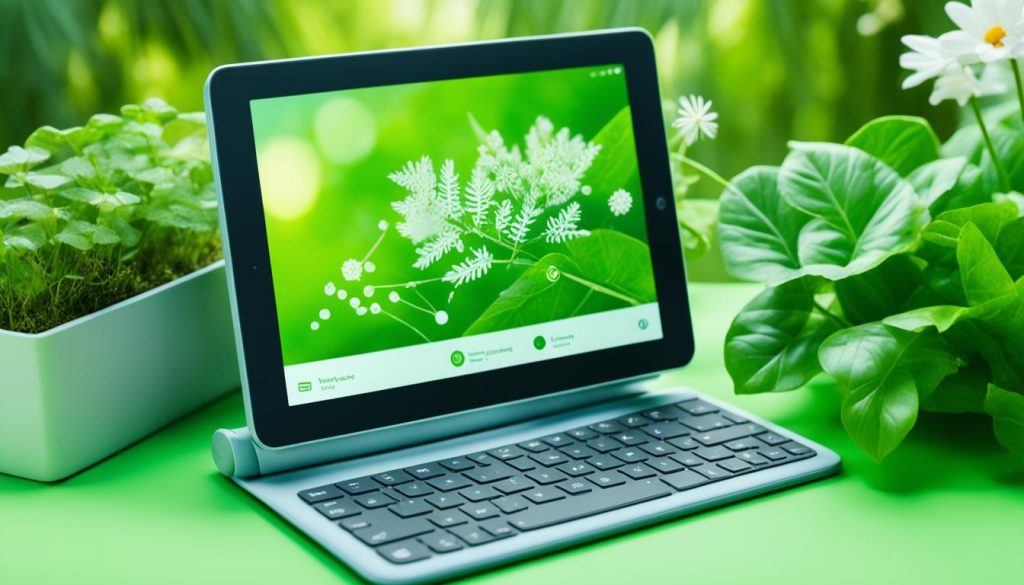 Sustentabilidade e Impacto Ambiental em Teclados para Tablets