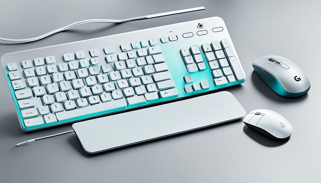 Teclado e Mouse sem Fio Logitech