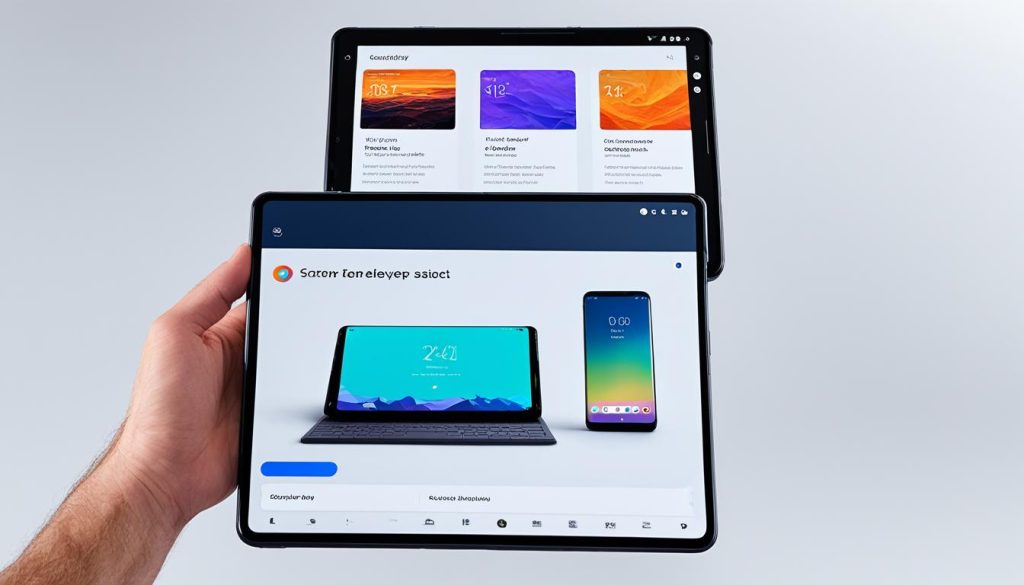 Usabilidade em Dispositivos Dobráveis e Tablets com o Android 14