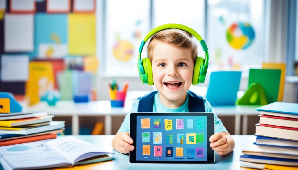 Uso de tablets para educação e entretenimento