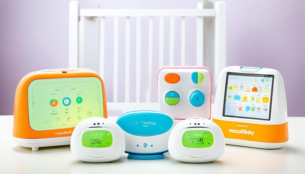 Variedade de dispositivos para proteção infantil na MacroBaby