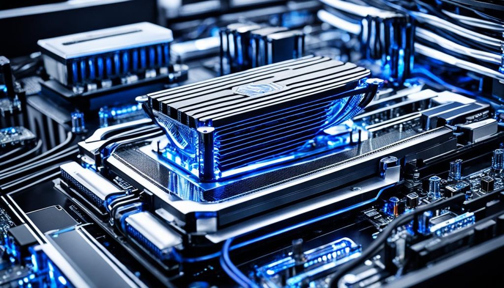 análise de resfriamento de CPU