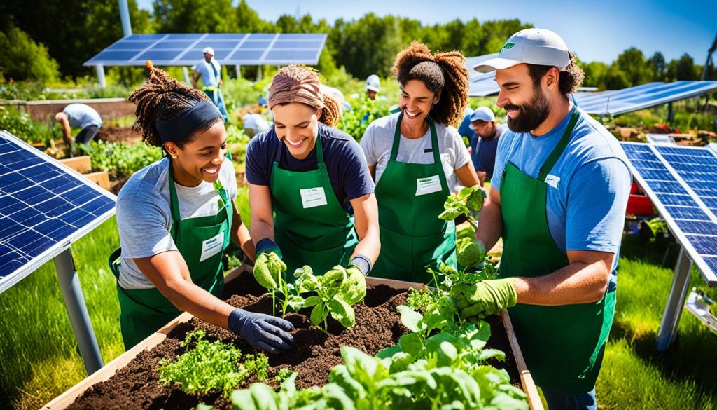 integração comunitária para sustentabilidade