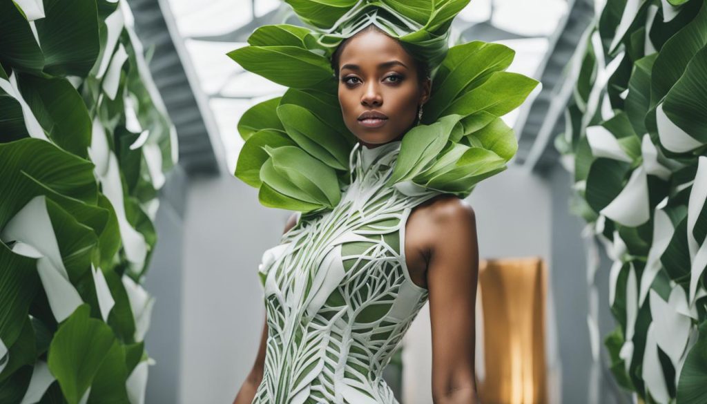 moda sustentável com tecnologia