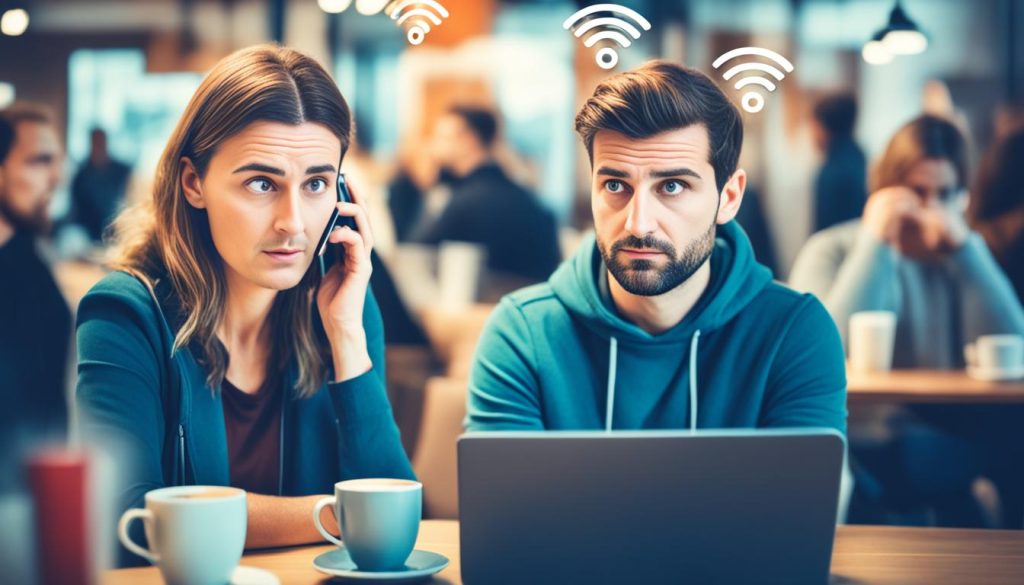 segurança online em redes Wi-Fi