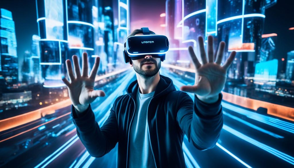 tecnologia imersiva na experiência virtual